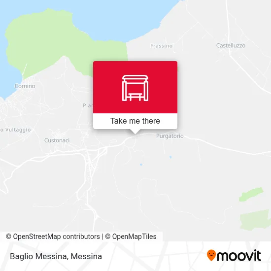 Baglio Messina map
