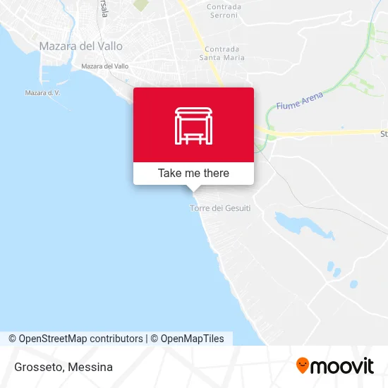 Grosseto map