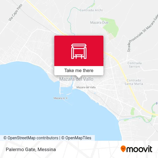 Palermo Gate map