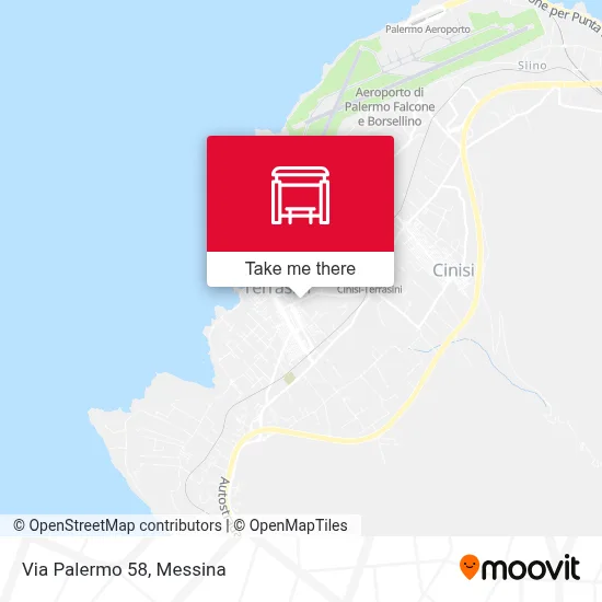 Via Palermo 58 map