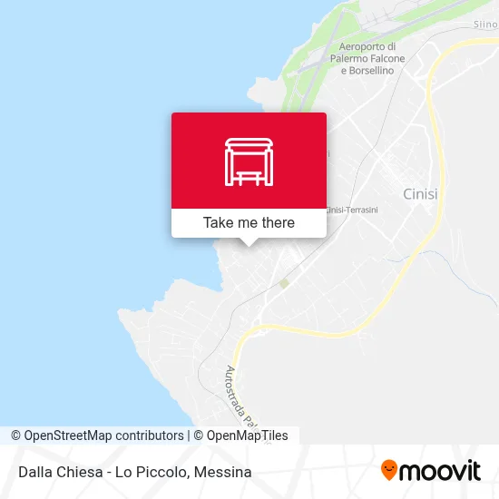 Dalla Chiesa - Lo Piccolo map