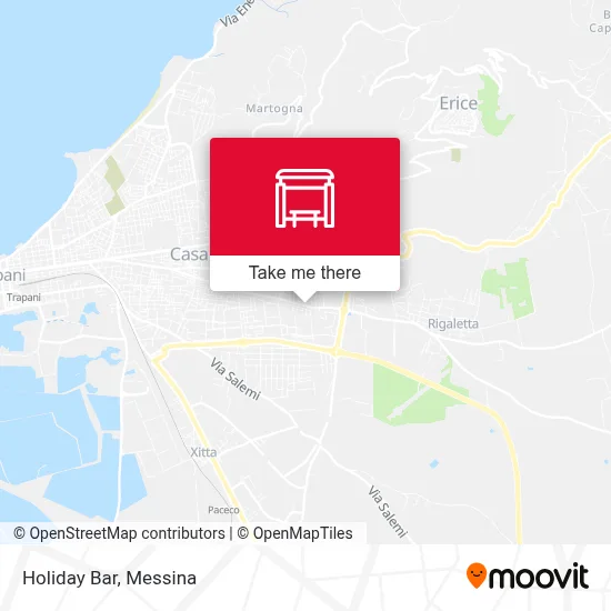 Holiday Bar map
