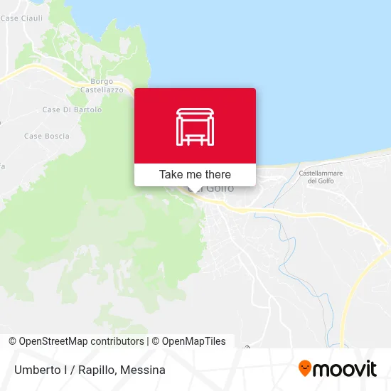 Umberto I / Rapillo map