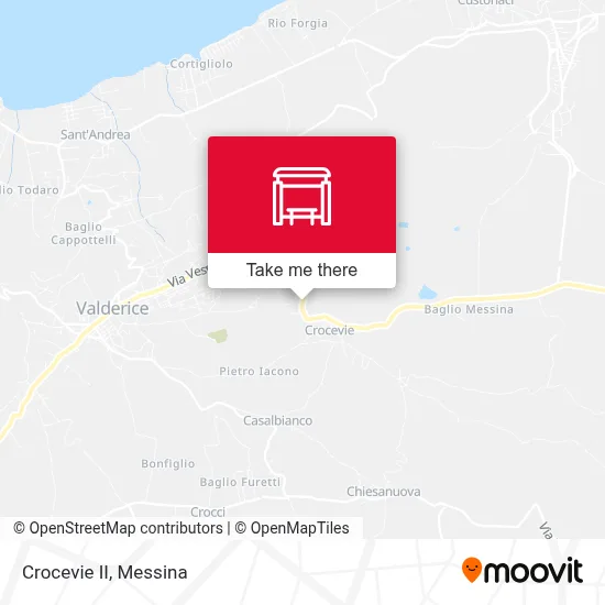 Crocevie II map