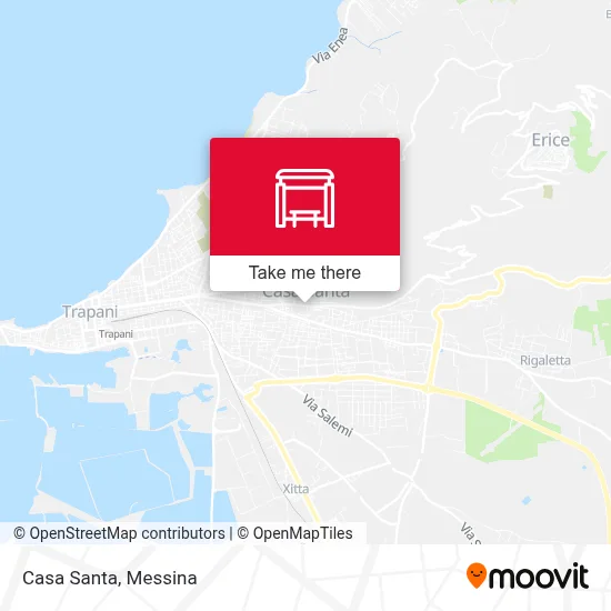 Casa Santa map