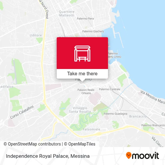 Independence Royal Palace map