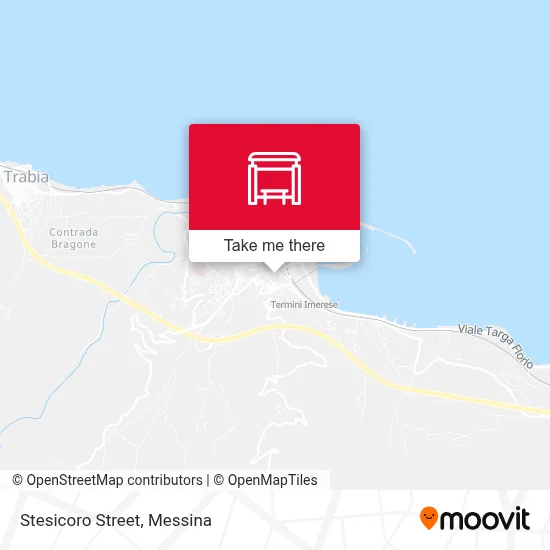 Stesicoro Street map
