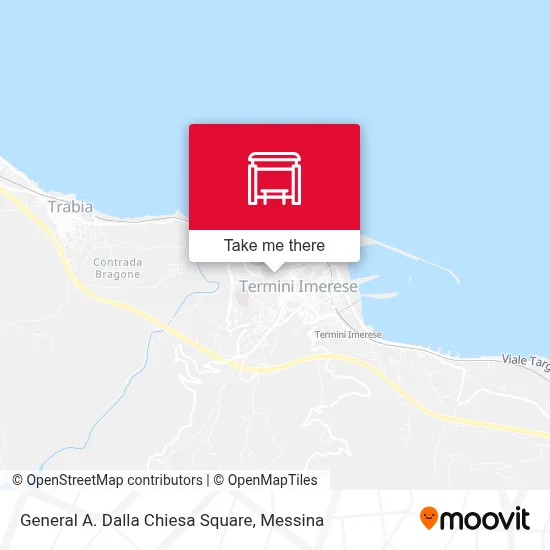 General A. Dalla Chiesa Square map