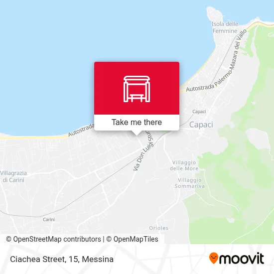 Ciachea Street, 15 map
