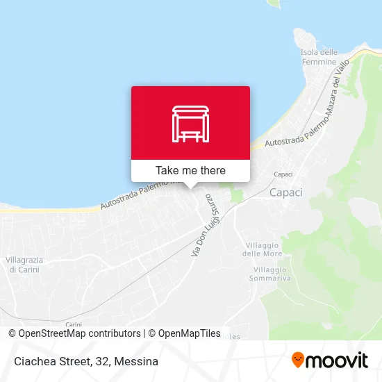 Ciachea Street, 32 map