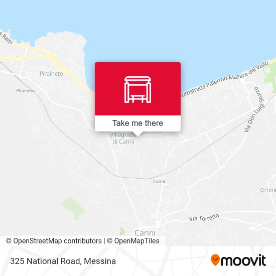325 National Road map