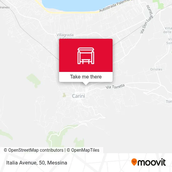 Italia Avenue, 50 map