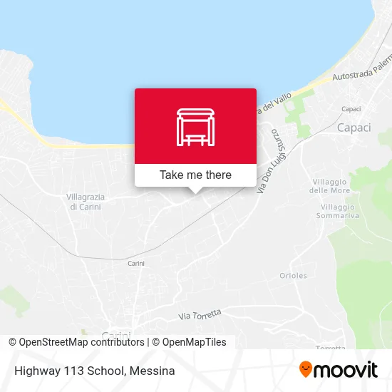 Highway 113 School map