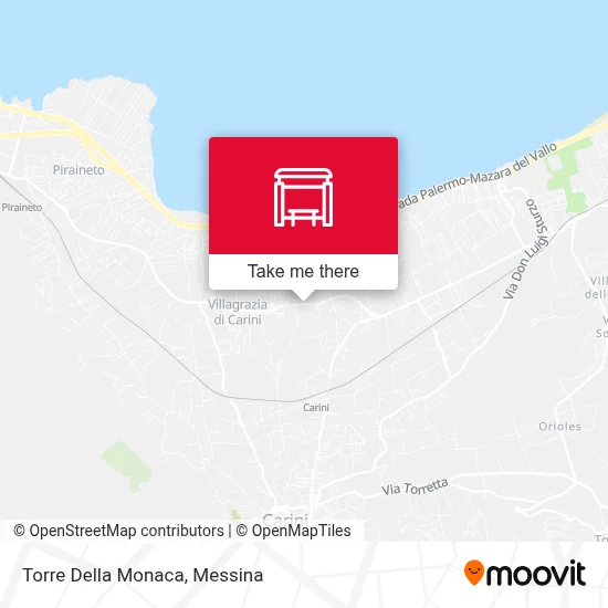 Torre Della Monaca map