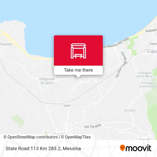 State Road 113 Km 283.2 map
