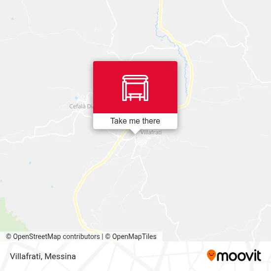 Villafrati map
