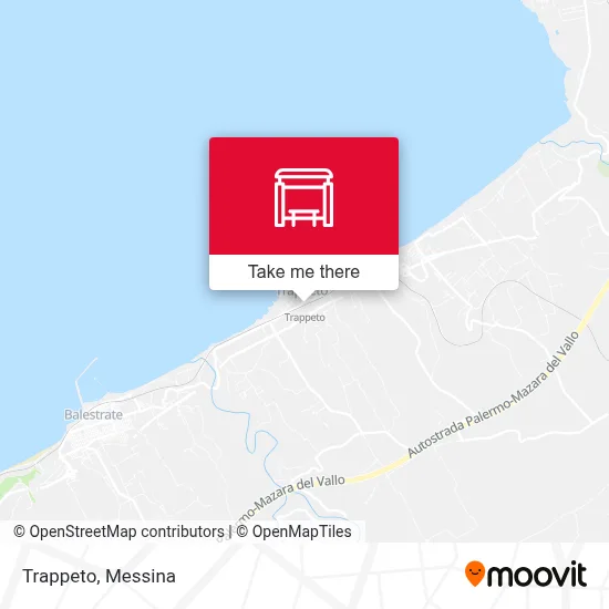 Trappeto map