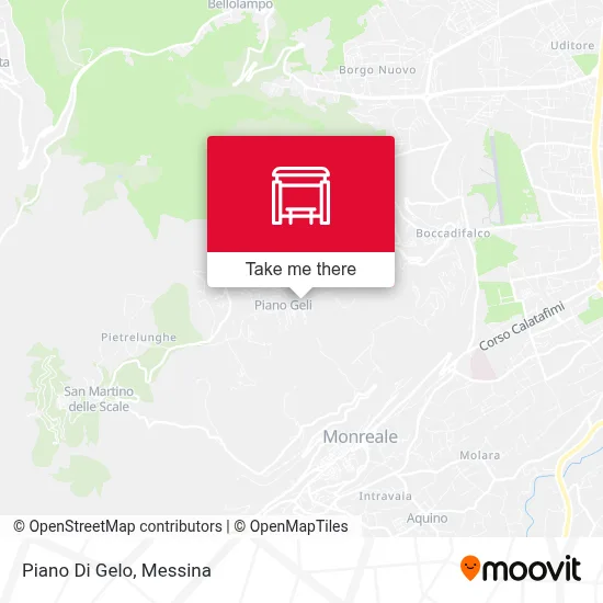 Piano Di Gelo map