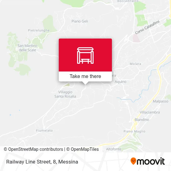 Railway Line Street, 8 map