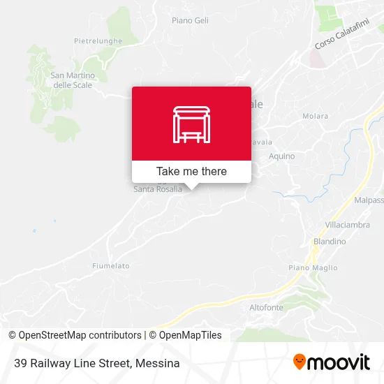 39 Railway Line Street map