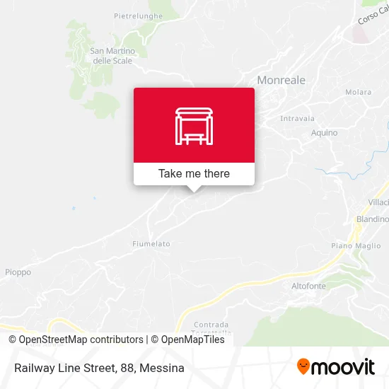 Railway Line Street, 88 map