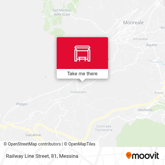Railway Line Street, 81 map