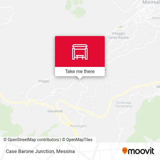 Case Barone Junction map