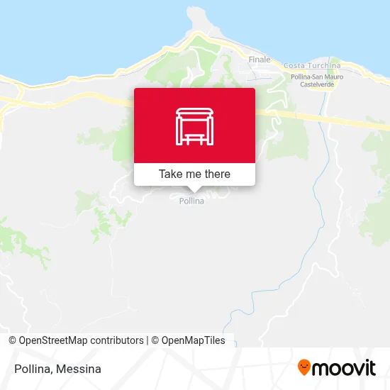 Pollina map