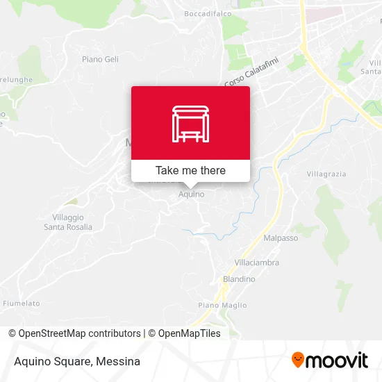 Aquino Square map