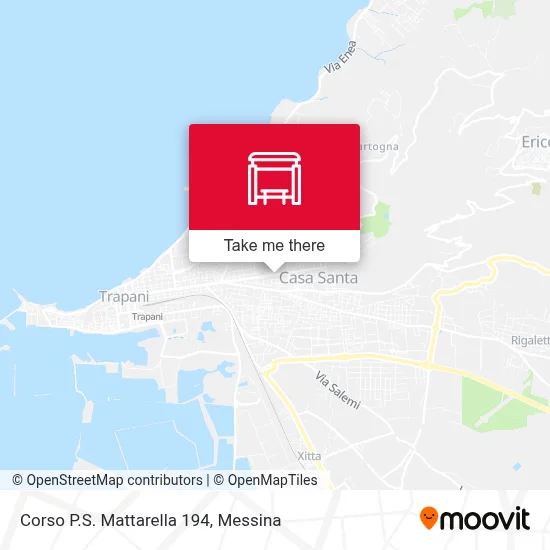 Corso P.S. Mattarella 194 map