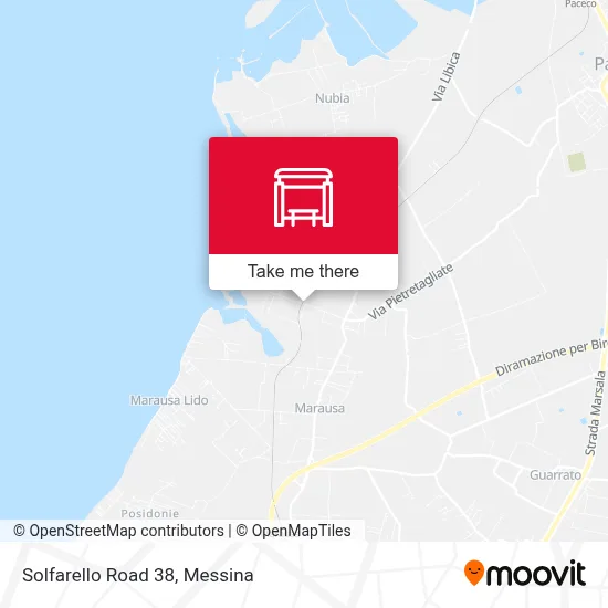 Solfarello Road 38 map