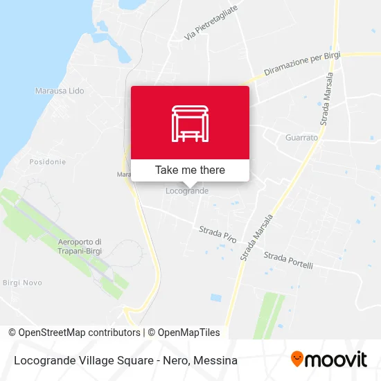 Locogrande Village Square - Nero map