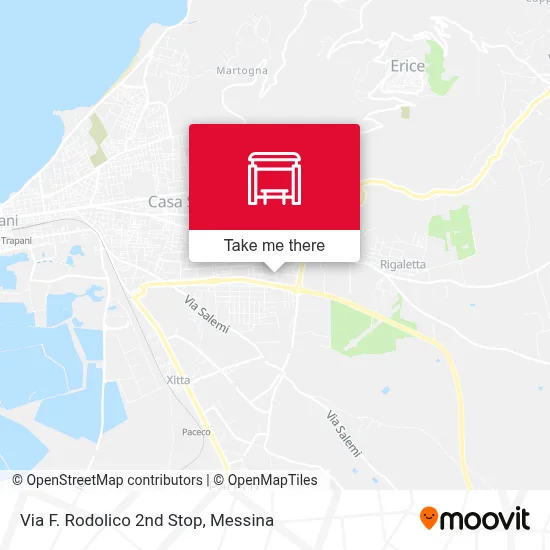 Via F. Rodolico 2nd Stop map