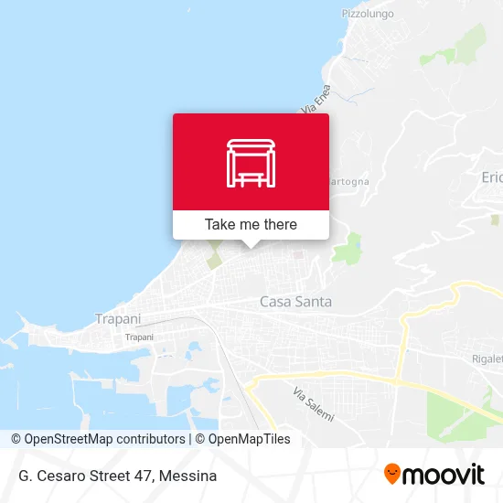 G. Cesaro Street 47 map