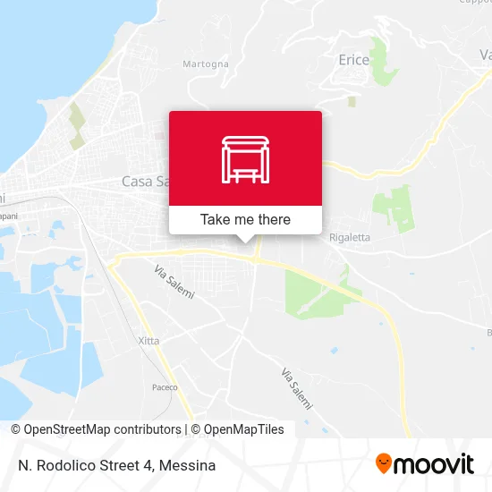 N. Rodolico Street 4 map
