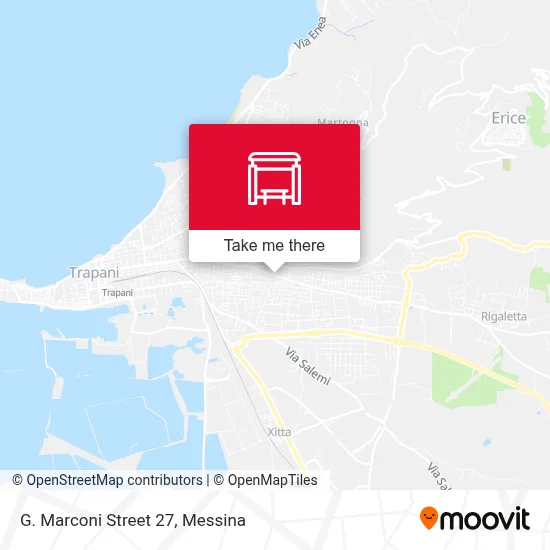 G. Marconi Street 27 map