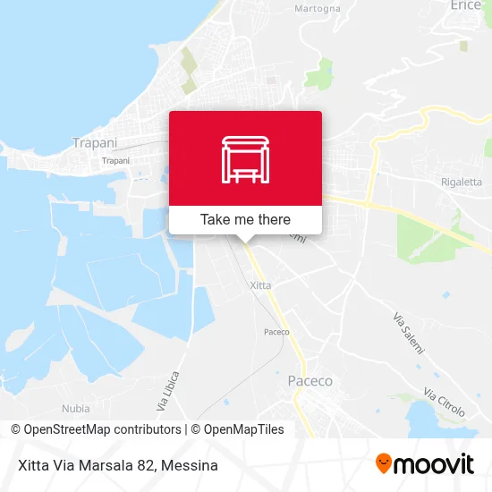 Xitta Via Marsala 82 map