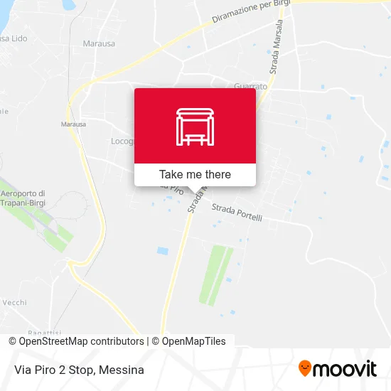 Via Piro 2 Stop map