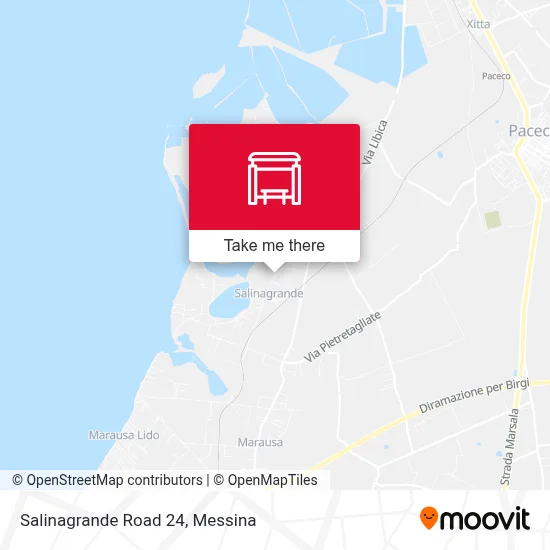 Salinagrande Road 24 map