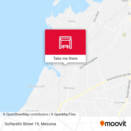 Solfarello Street 19 map