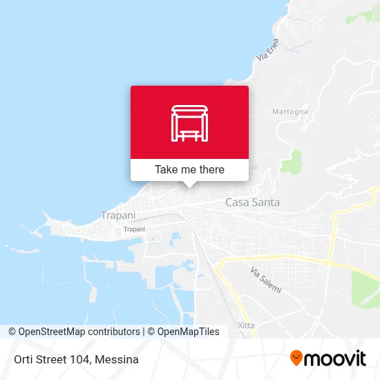 Orti Street 104 map
