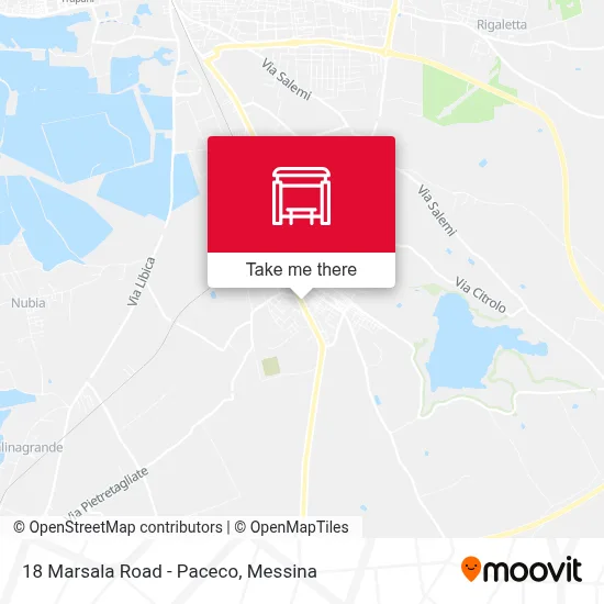 18 Marsala Road - Paceco map