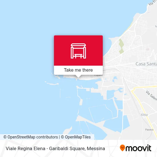 Viale Regina Elena - Garibaldi Square map