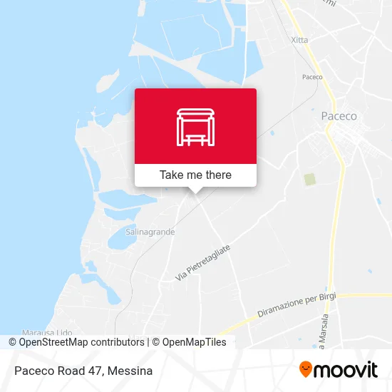 Paceco Road 47 map