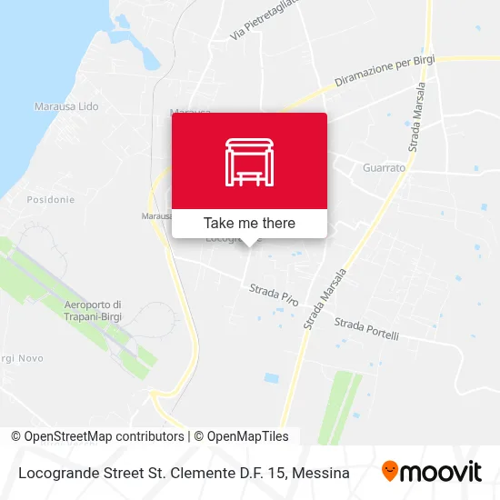 Locogrande Street St. Clemente D.F. 15 map