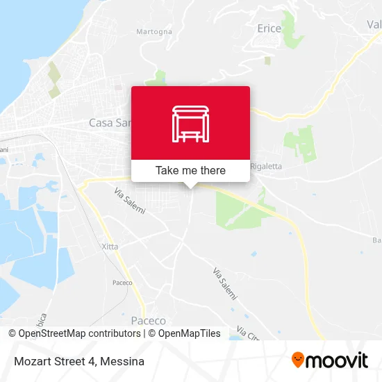 Mozart Street 4 map