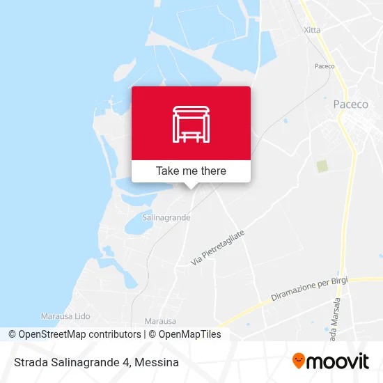 Strada Salinagrande 4 map