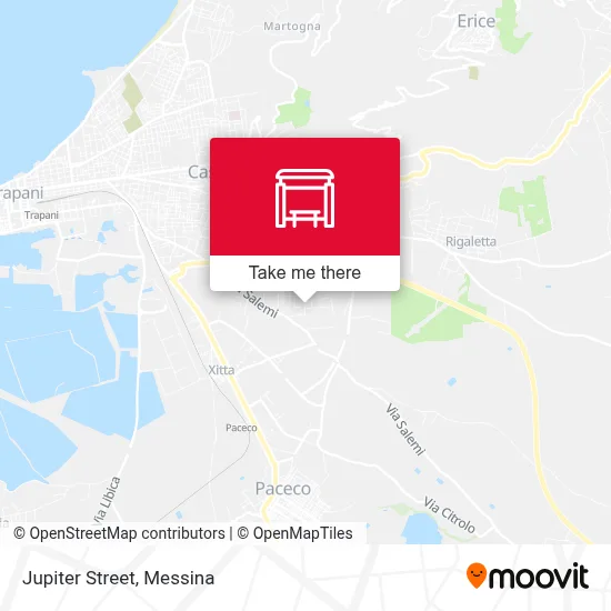 Jupiter Street map