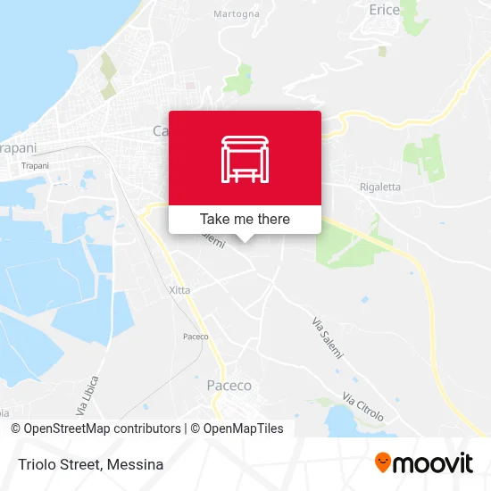 Triolo Street map