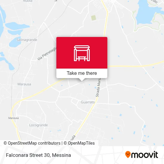 Falconara Street 30 map